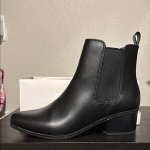 a new day Black Ankle Booties